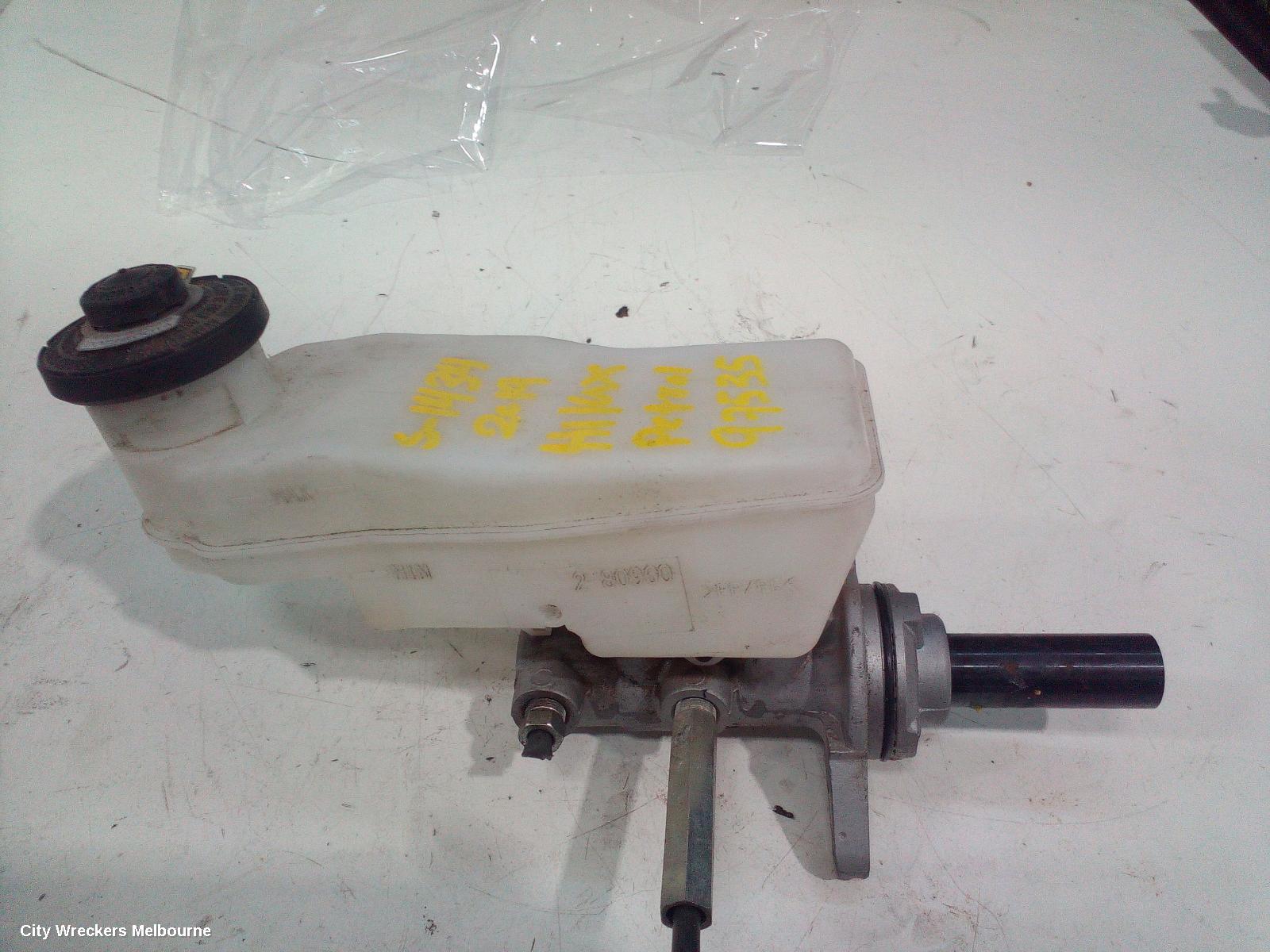TOYOTA HILUX MASTER CYLINDER, 06/2015 - 09/2025