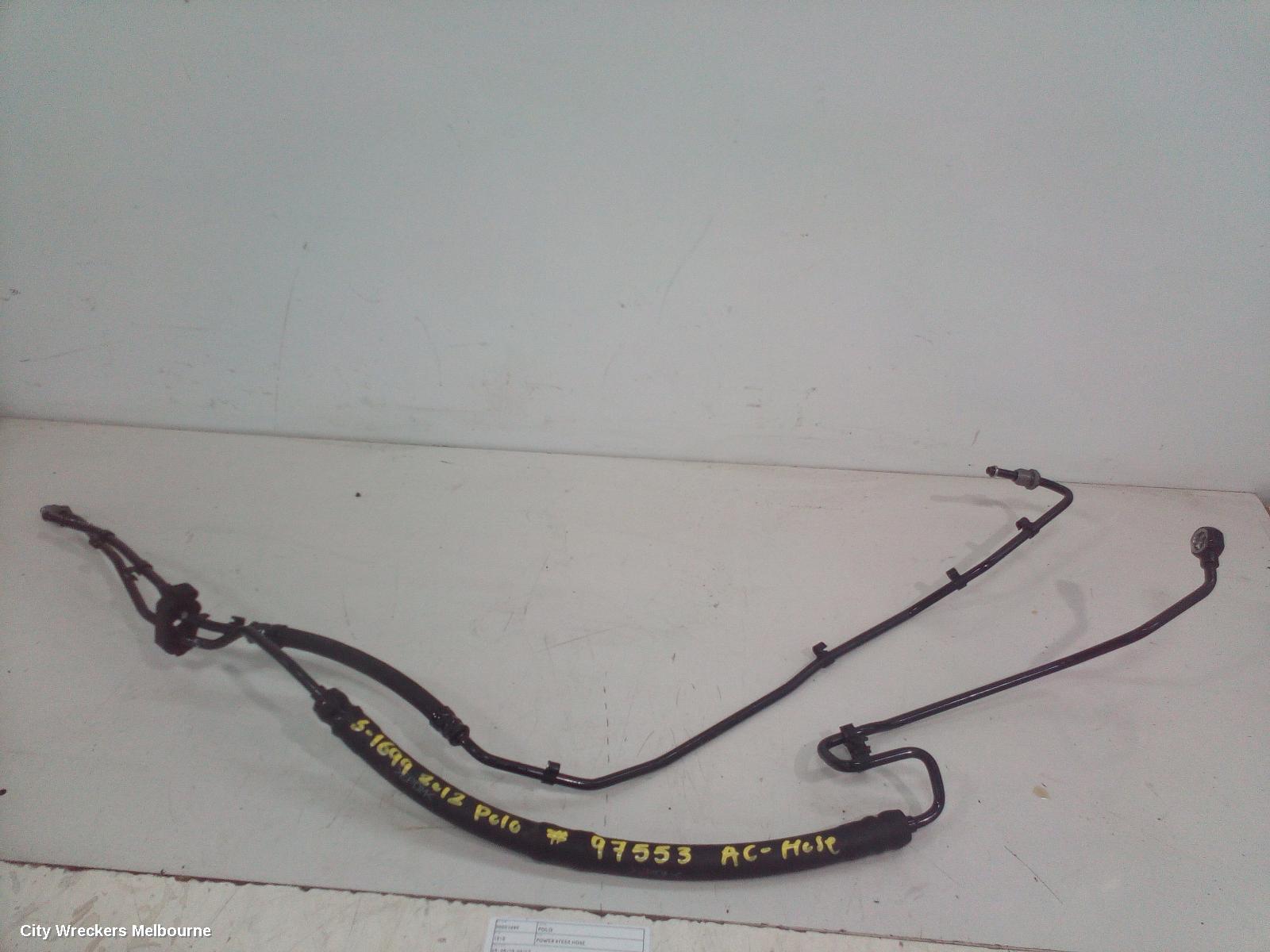 VOLKSWAGEN POLO POWER STEER HOSE, 6R, 05/2010 - 09/2017