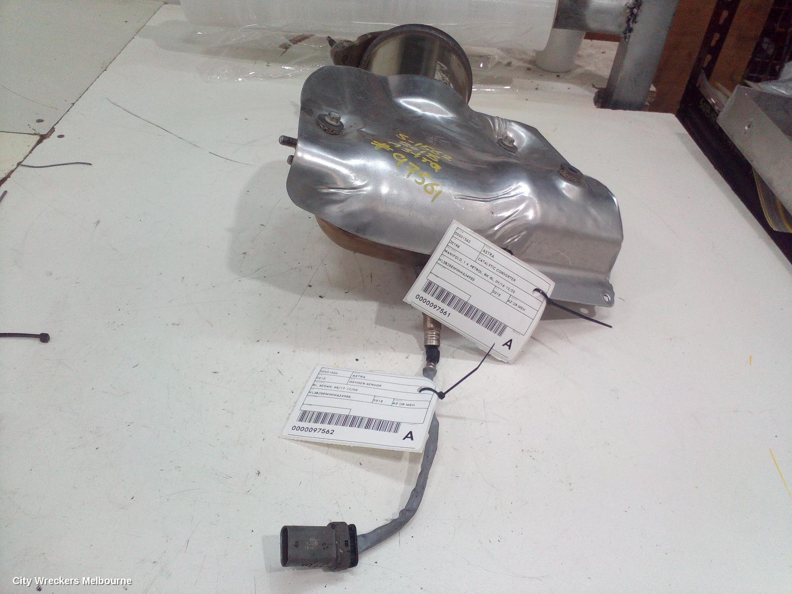 HOLDEN ASTRA OXYGEN SENSOR, BL, SEDAN, 05/2017 - 12/2020