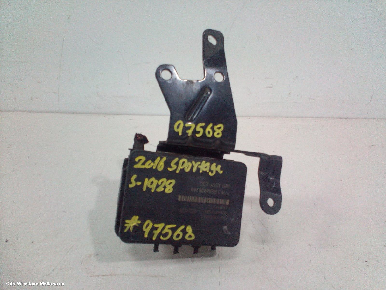 KIA SPORTAGE ABS PUMP/MODULATOR, QL, P/N 58920D9610, 10/2015 - 08/2021