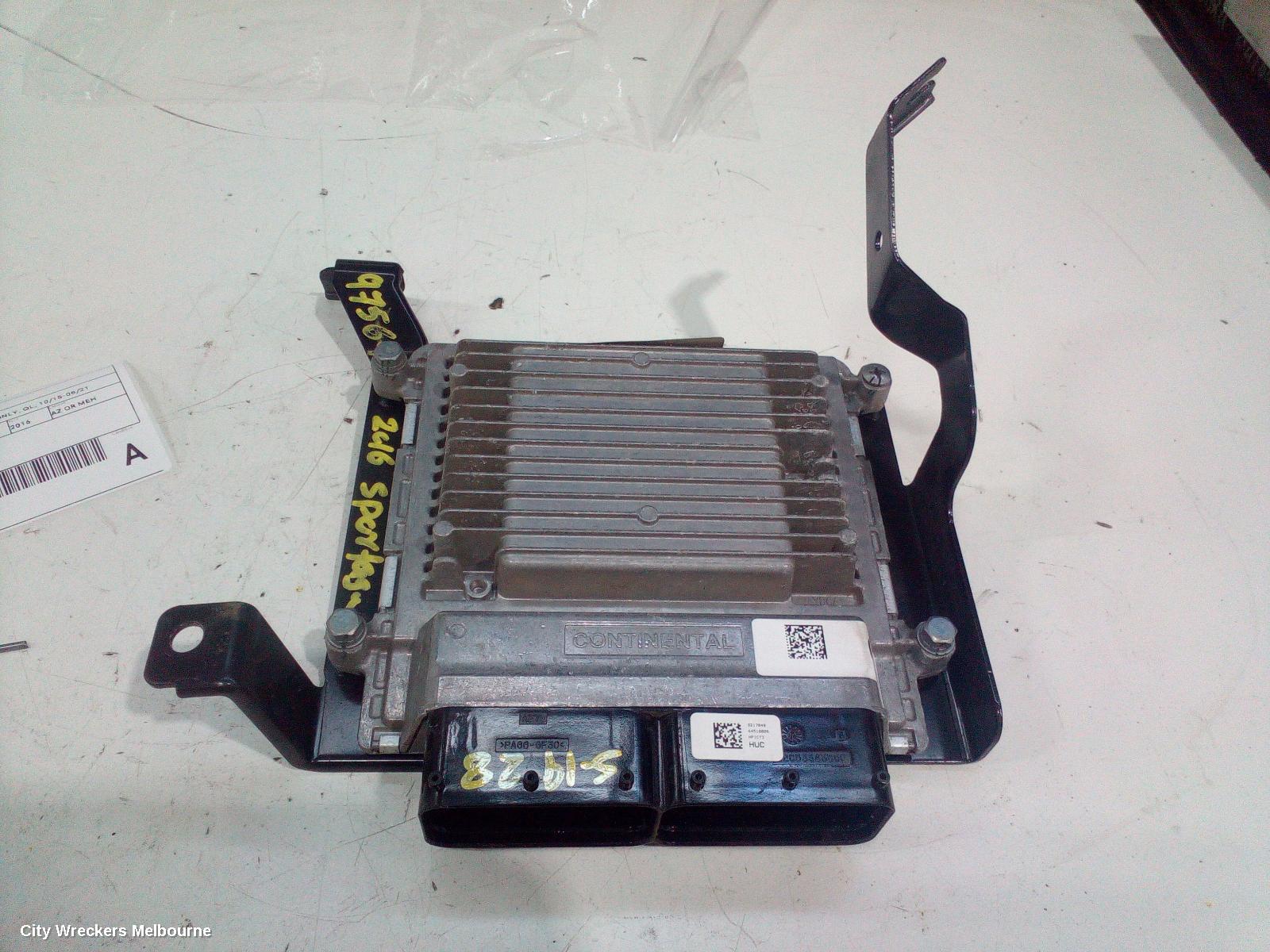 KIA SPORTAGE ECU, ENGINE ECU, 2.0, PETROL, ECU ONLY, QL, 10/2015 - 08/2021