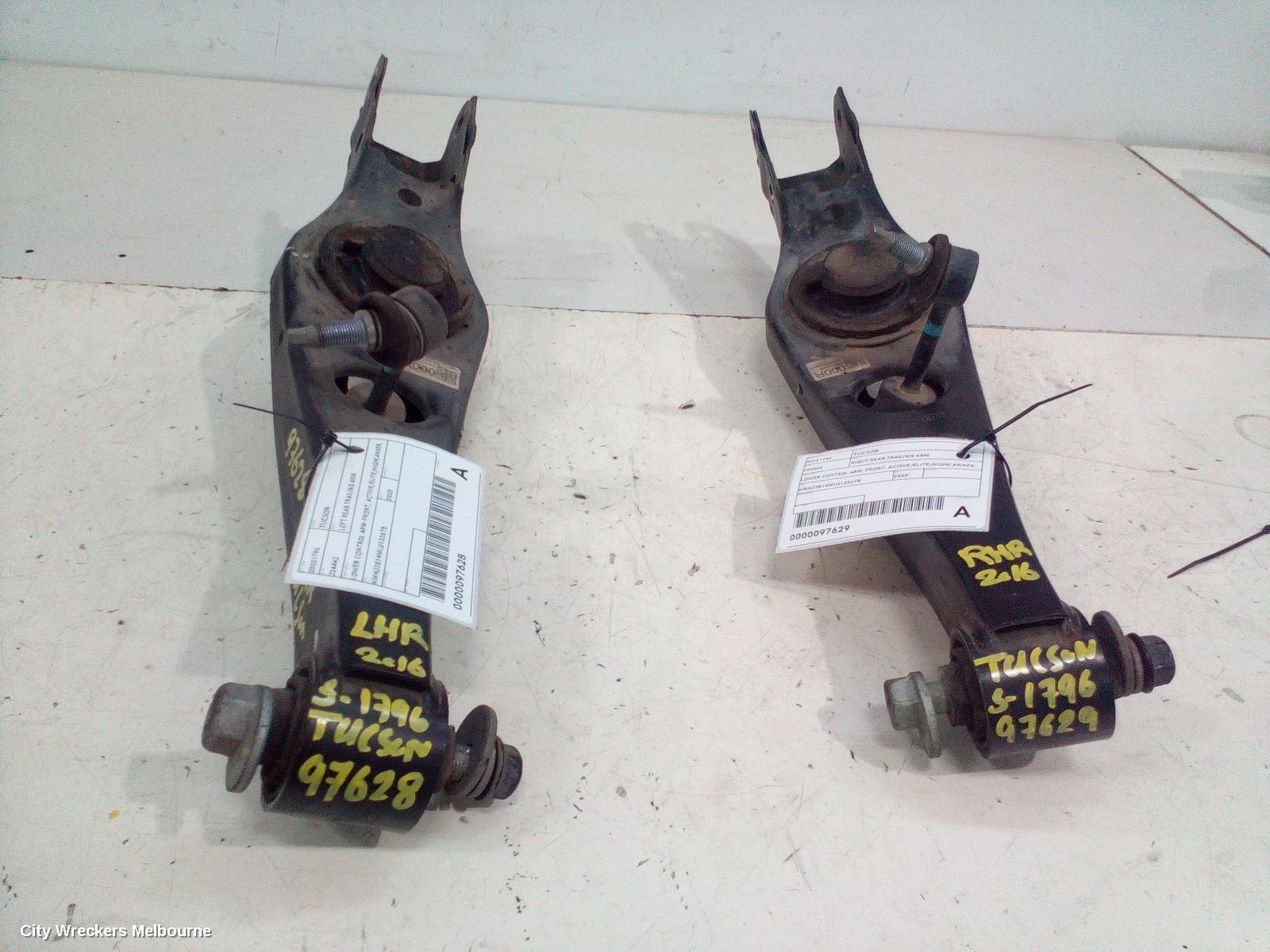 HYUNDAI TUCSON LEFT REAR TRAILING ARM, LOWER CONTROL ARM-FRONT, ACTIVE/ELITE/HIGHLANDER, TL, 07/2015 - 01/2021