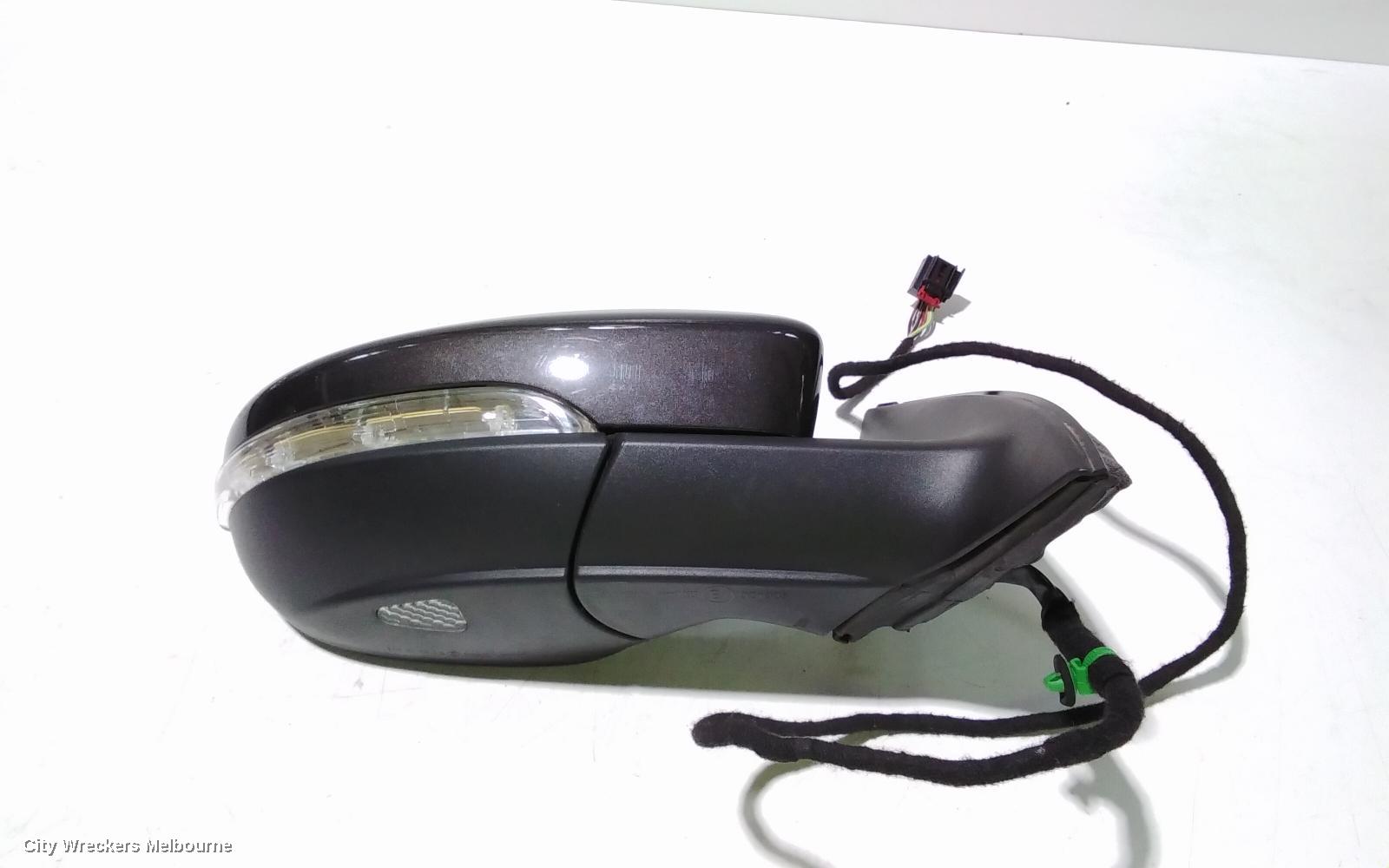 VOLKSWAGEN PASSAT RIGHT DOOR MIRROR, 3C/MK6 B7, MANUAL FOLD, NON LANE CHANGE ASSIST TYPE (6XU/7Y0), 09/2010 - 05/2015