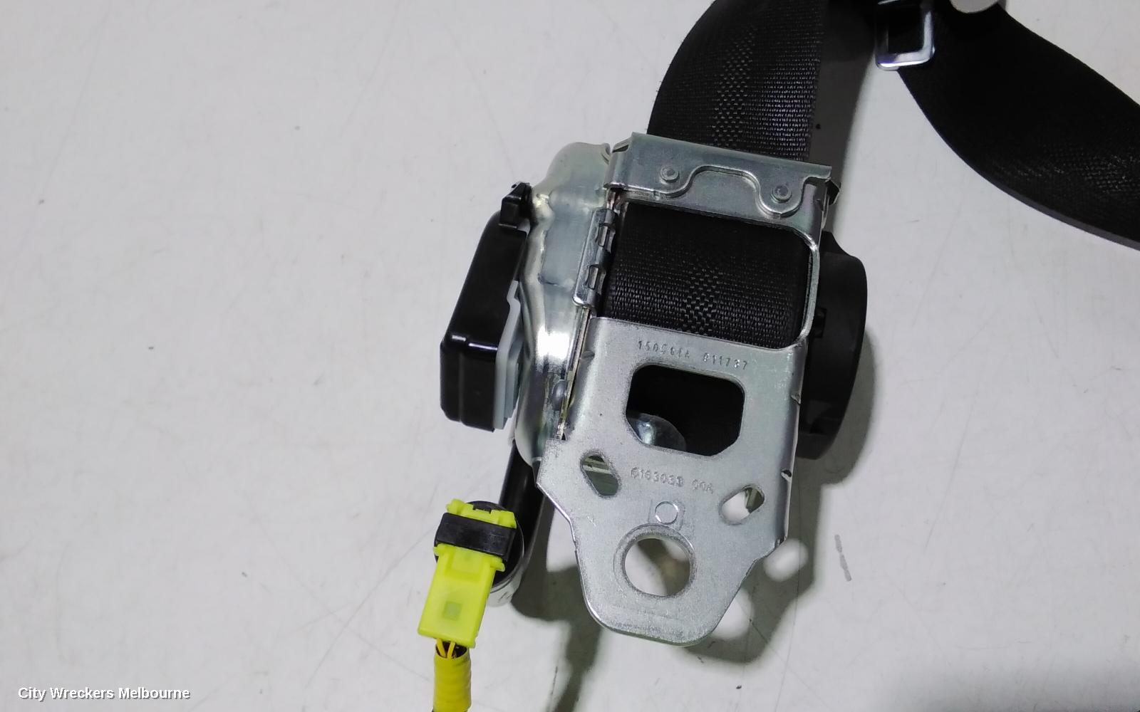 TOYOTA PRIUS SEATBELT/STALK, NHP10R, PRIUS C, RH FRONT, SEAT BELT ONLY, 12/2011 - 03/2020
