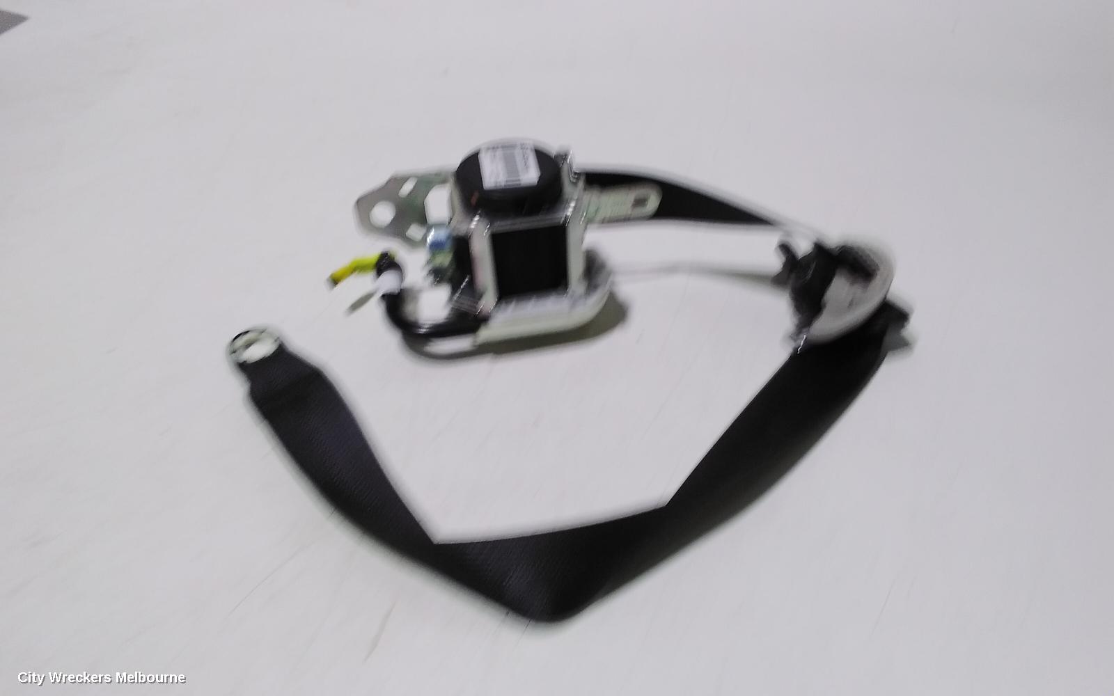 TOYOTA PRIUS SEATBELT/STALK, NHP10R, PRIUS C, RH FRONT, SEAT BELT ONLY, 12/2011 - 03/2020