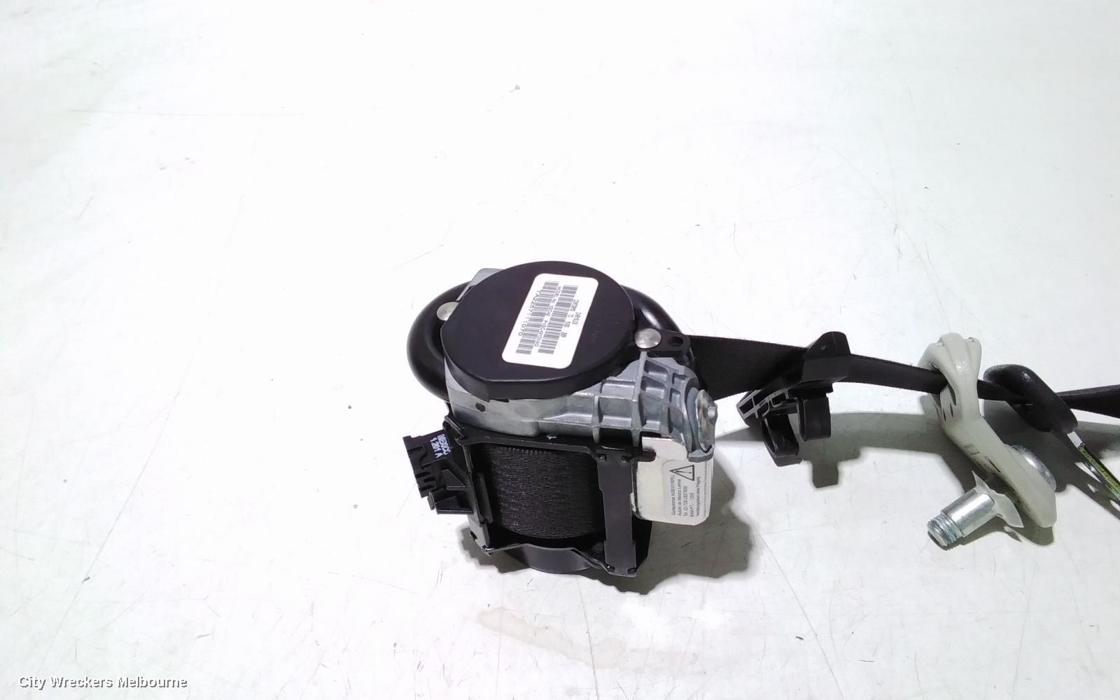 DODGE CALIBER SEATBELT/STALK, RH FRONT, SEAT BELT ONLY, PM, 04/2009 - 12/2012
