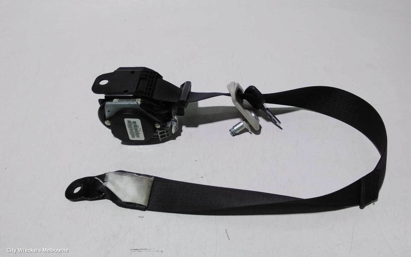 DODGE CALIBER SEATBELT/STALK, RH FRONT, SEAT BELT ONLY, PM, 04/2009 - 12/2012