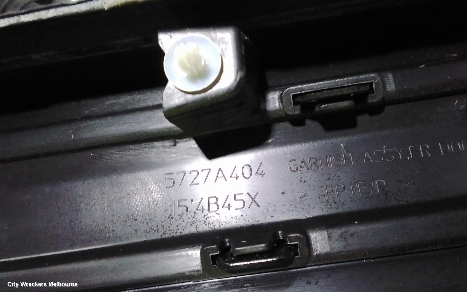 MITSUBISHI OUTLANDER DOOR MOULD, RHF DOOR MOULD: 97649, ZK, 04/2015 - 07/2021