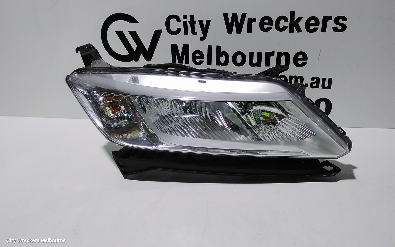 HONDA CITY RIGHT HEADLAMP, GM6, 01/2014 - 12/2016