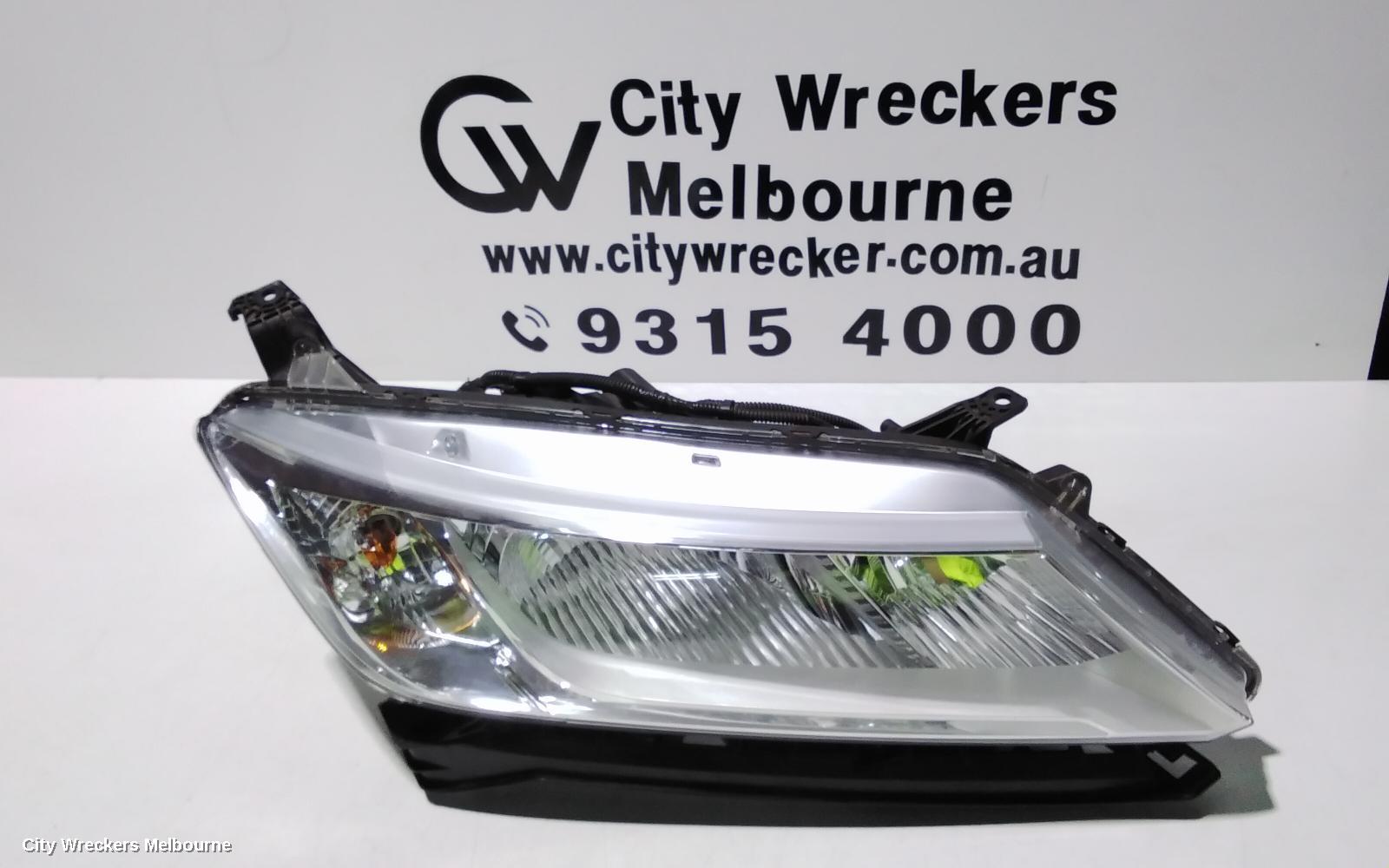 HONDA CITY RIGHT HEADLAMP, GM6, 01/2014 - 12/2016