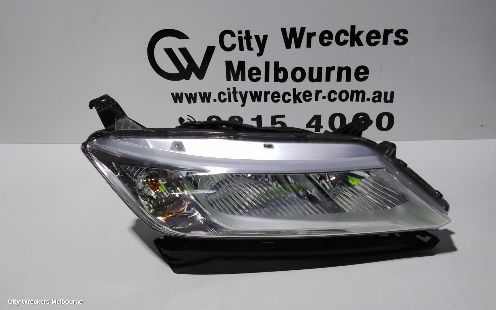 HONDA CITY RIGHT HEADLAMP, GM6, 01/2014 - 12/2016