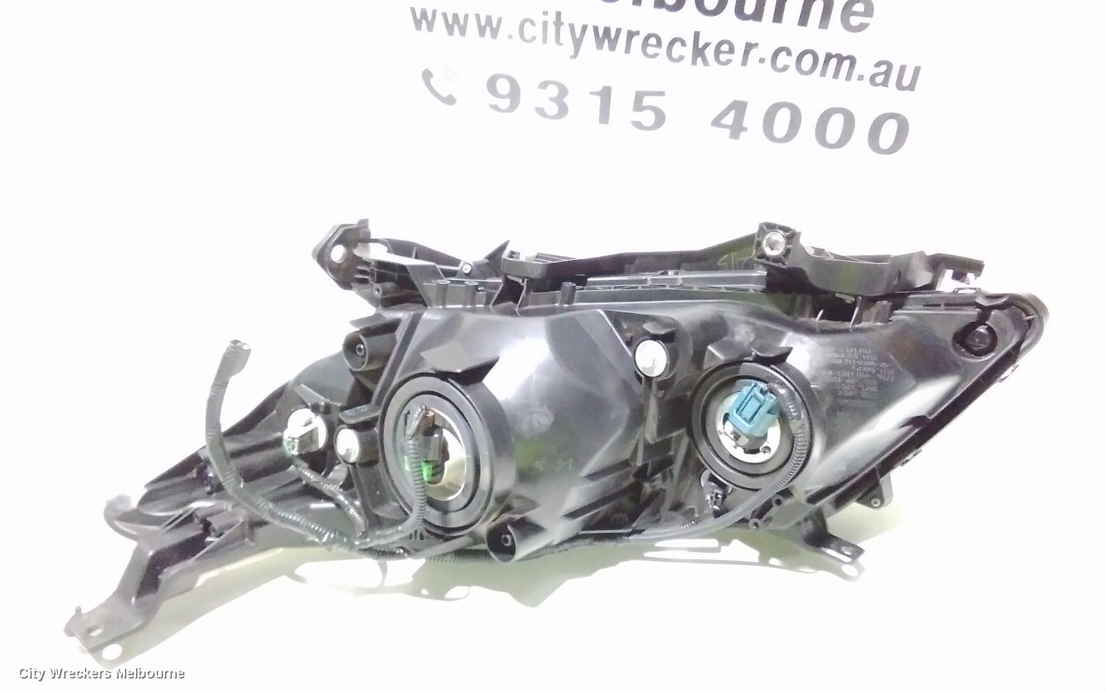 HONDA CITY RIGHT HEADLAMP, GM6, 01/2014 - 12/2016