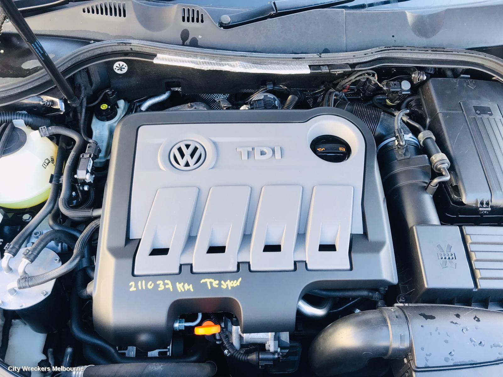 VOLKSWAGEN PASSAT INTERCOOLER, DIESEL, 2.0, CFGB/CFGC CODE, 3CC, 06/2011 - 12/2016