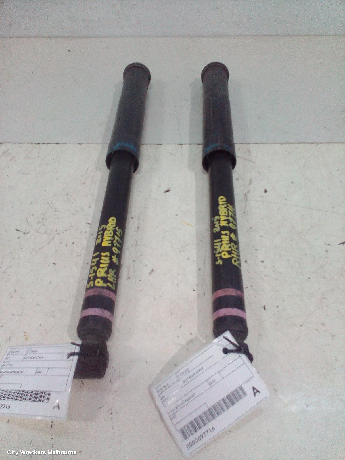 VOLKSWAGEN T-CROSS LEFT REAR STRUT, C1, 01/2020 ONWARDS