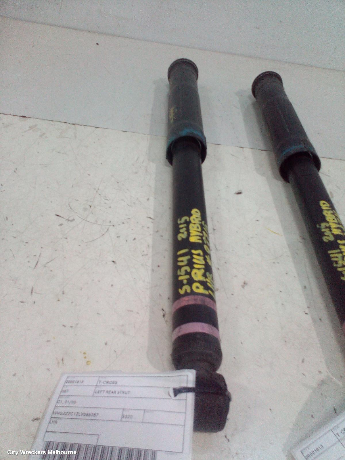 VOLKSWAGEN T-CROSS LEFT REAR STRUT, C1, 01/2020 ONWARDS