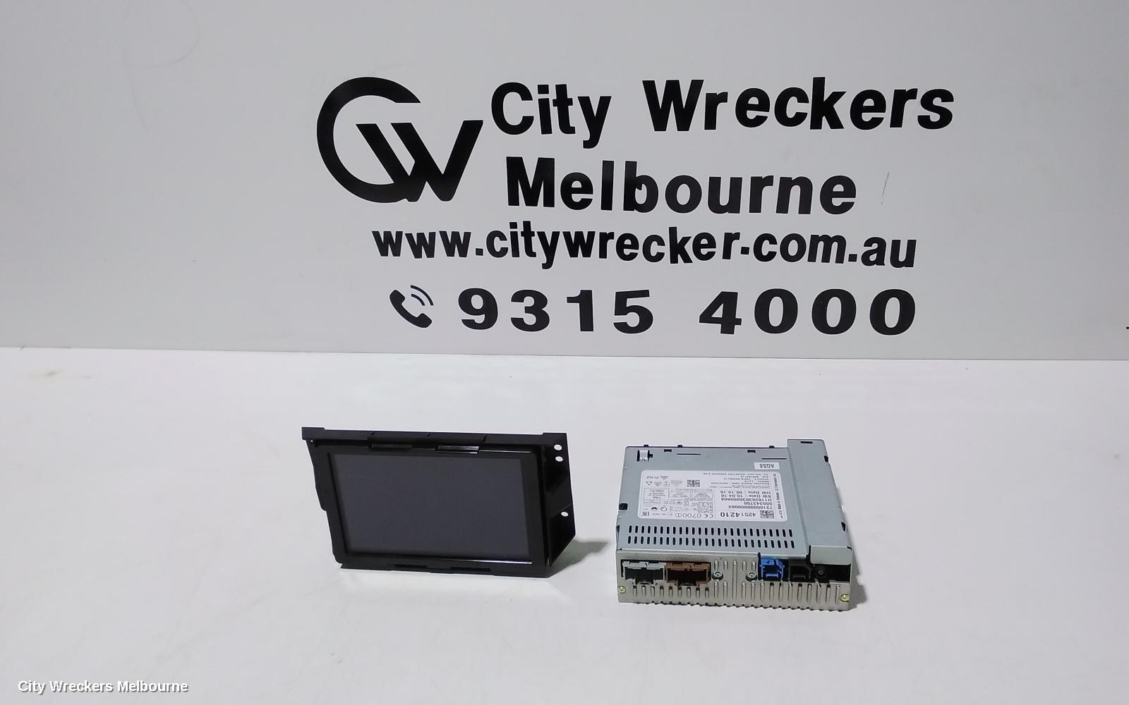 HOLDEN CAPTIVA RADIO/CD/DVD/SAT/TV, DISPLAY UNIT ONLY, NON SAT NAV TYPE, CG, 10/2015 - 06/2018