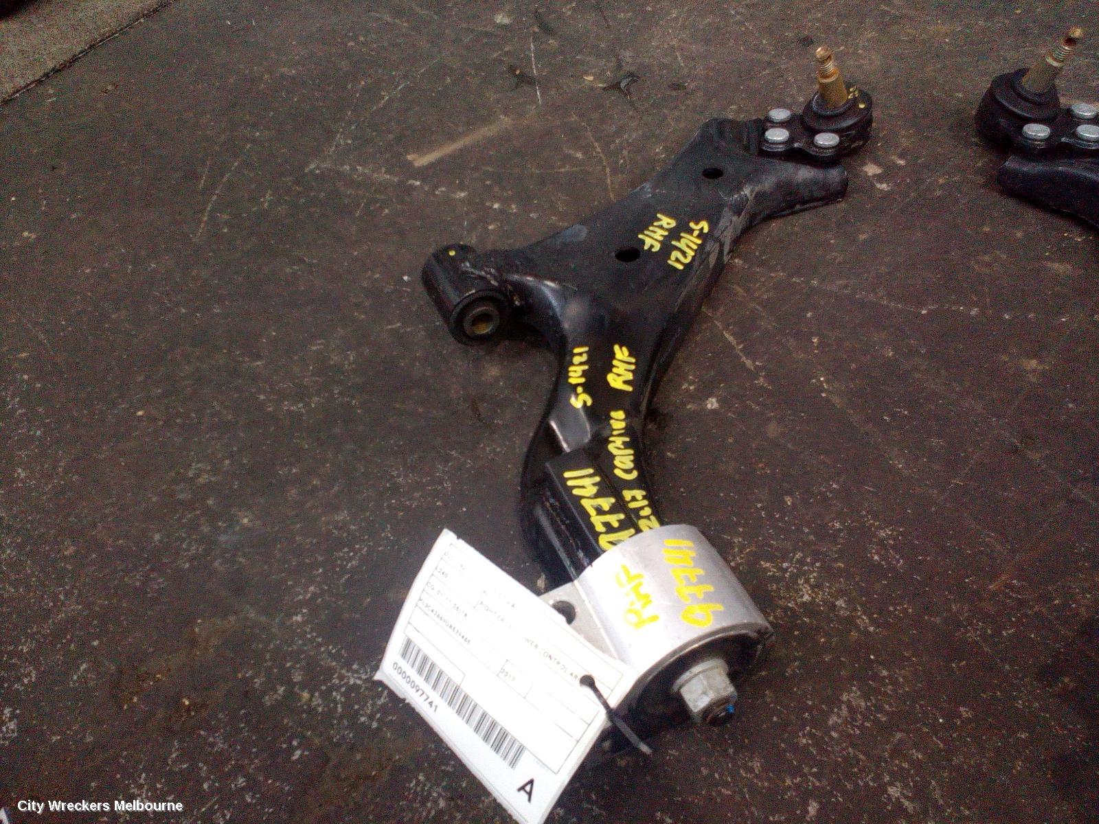 HOLDEN CAPTIVA RIGHT FRONT LOWER CONTROL ARM, CG, 01/2011 - 06/2018