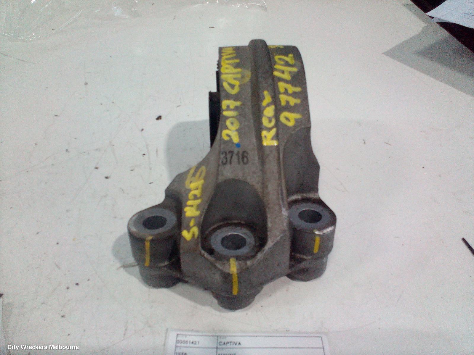 HOLDEN CAPTIVA MOUNT, CG SERIES 2 03/2011 - 06/2018