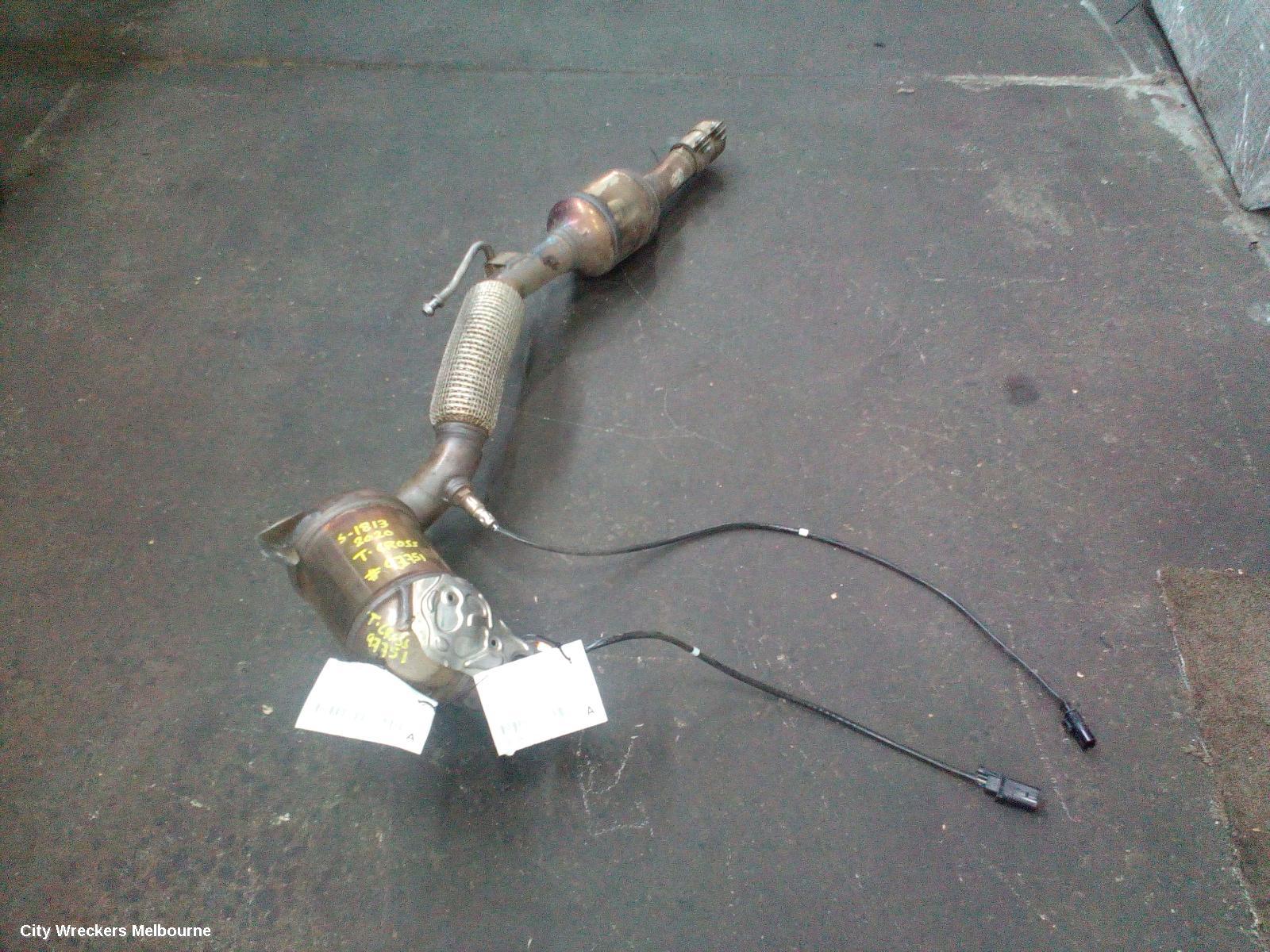 VOLKSWAGEN T-CROSS CATALYTIC CONVERTER, UNDER CAR-CAT TYPE, 1.0, C1, 01/2020 ONWARDS
