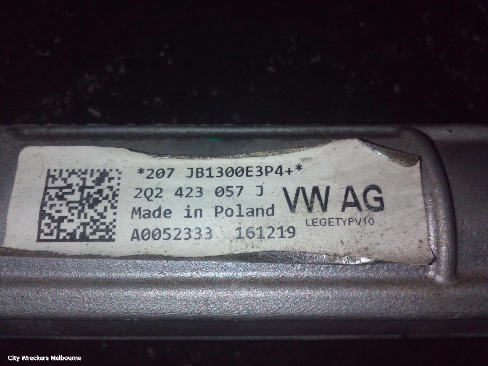 VOLKSWAGEN T-CROSS STEERING BOX/RACK, C1, 01/2020 ONWARDS