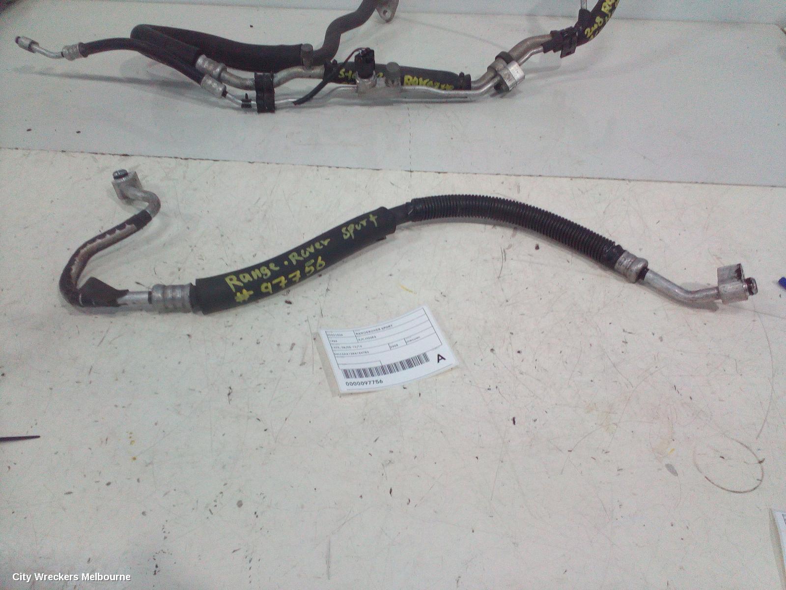 LAND ROVER RANGEROVER SPORT A/C HOSES, L320, 08/2005 - 12/2013