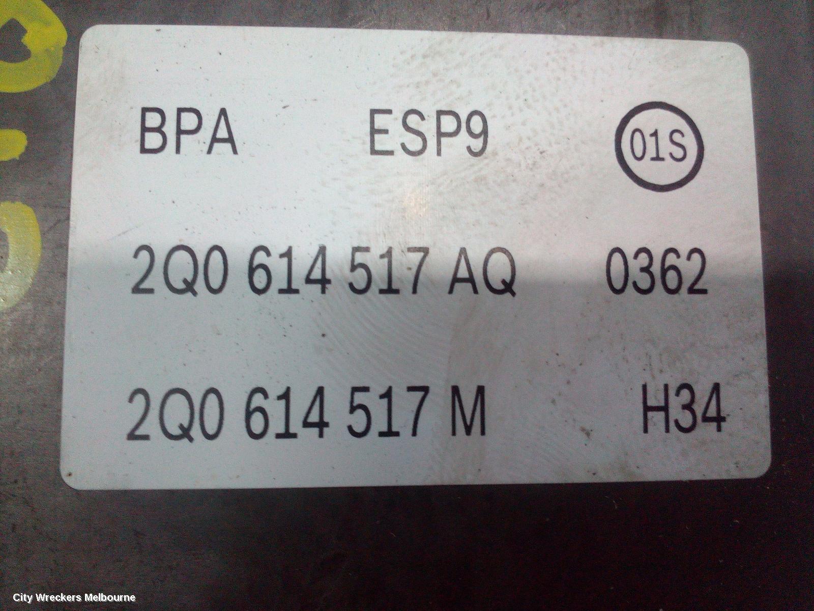 VOLKSWAGEN T-CROSS ABS PUMP/MODULATOR, C1, 01/2020 ONWARDS