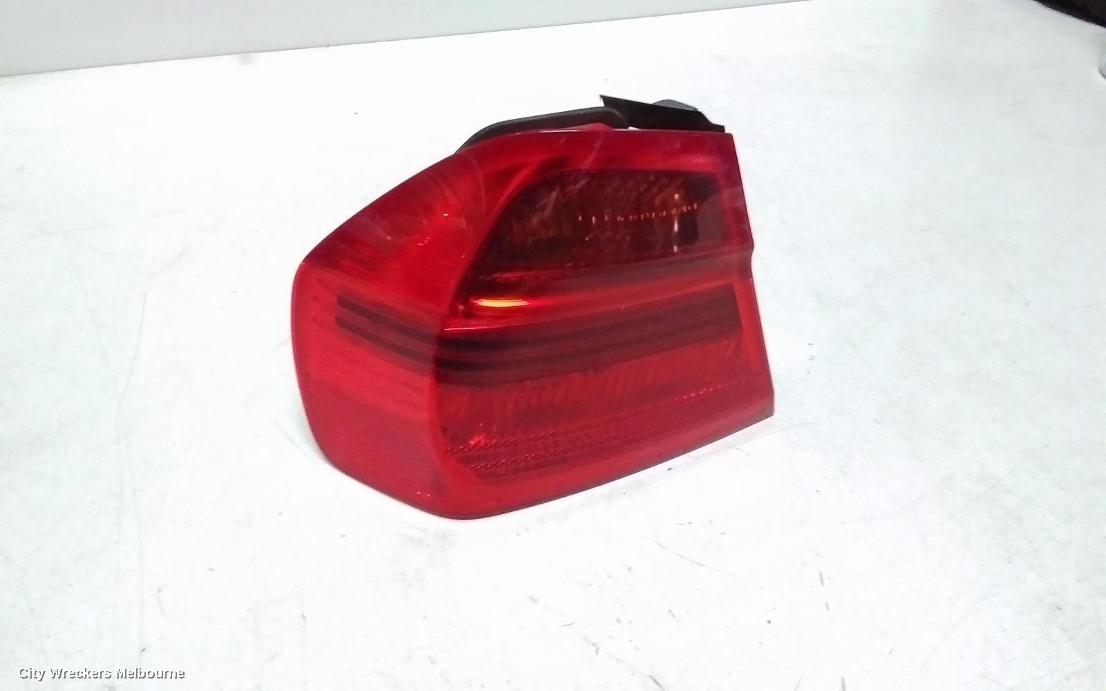 BMW 3 SERIES LEFT TAILLIGHT, E90, SEDAN, NON LED TYPE, 03/2005 - 10/2008