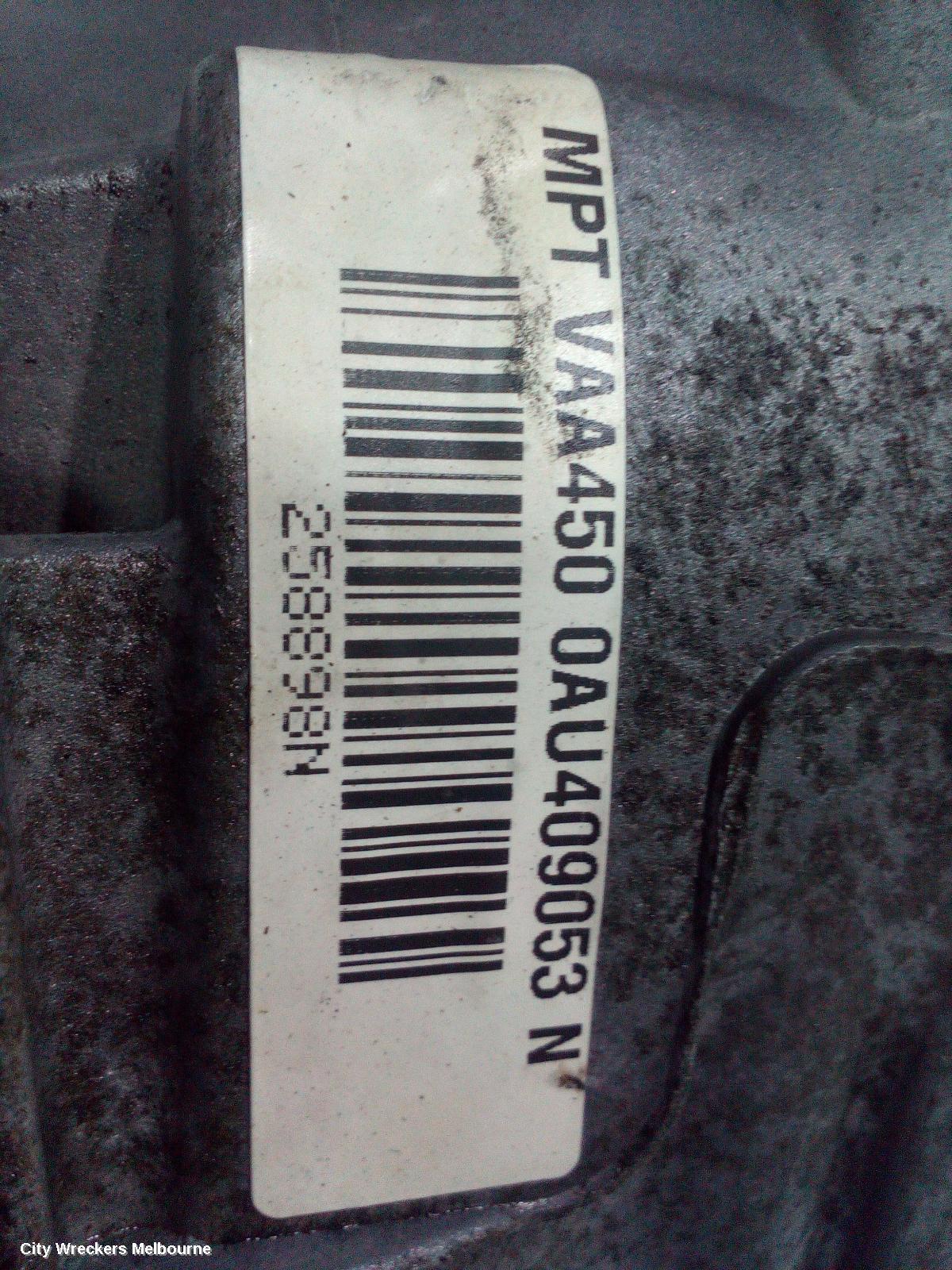 VOLKSWAGEN TIGUAN TRANSFER CASE, 5N 05/2008 - 09/2011