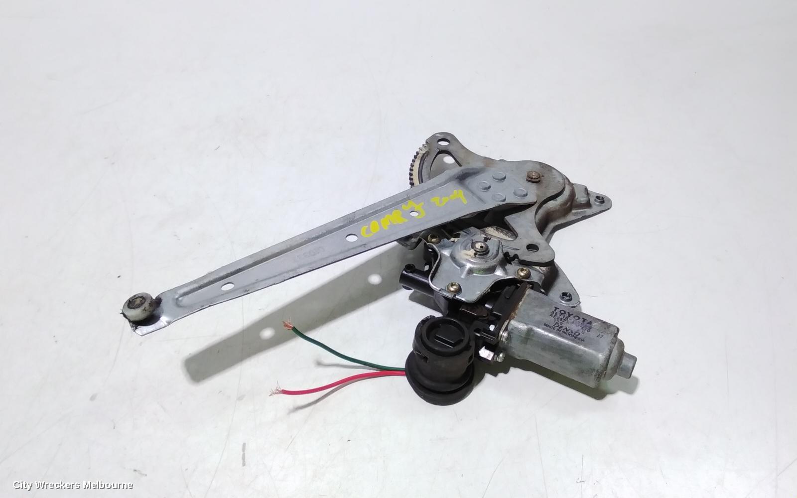 TOYOTA CAMRY LEFT REAR WND REG/MOTOR, SK36, POWER, 08/2002 - 05/2006