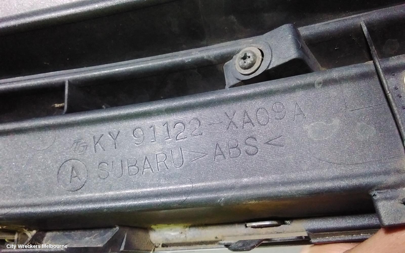 SUBARU TRIBECA, B9 10/2006 - 11/2007, LH FRONT BAR CHROM: 97807