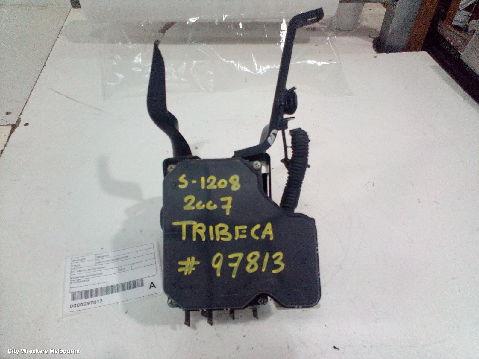 SUBARU TRIBECA ABS PUMP/MODULATOR, B9, XA01A, 06/2006 - 03/2008