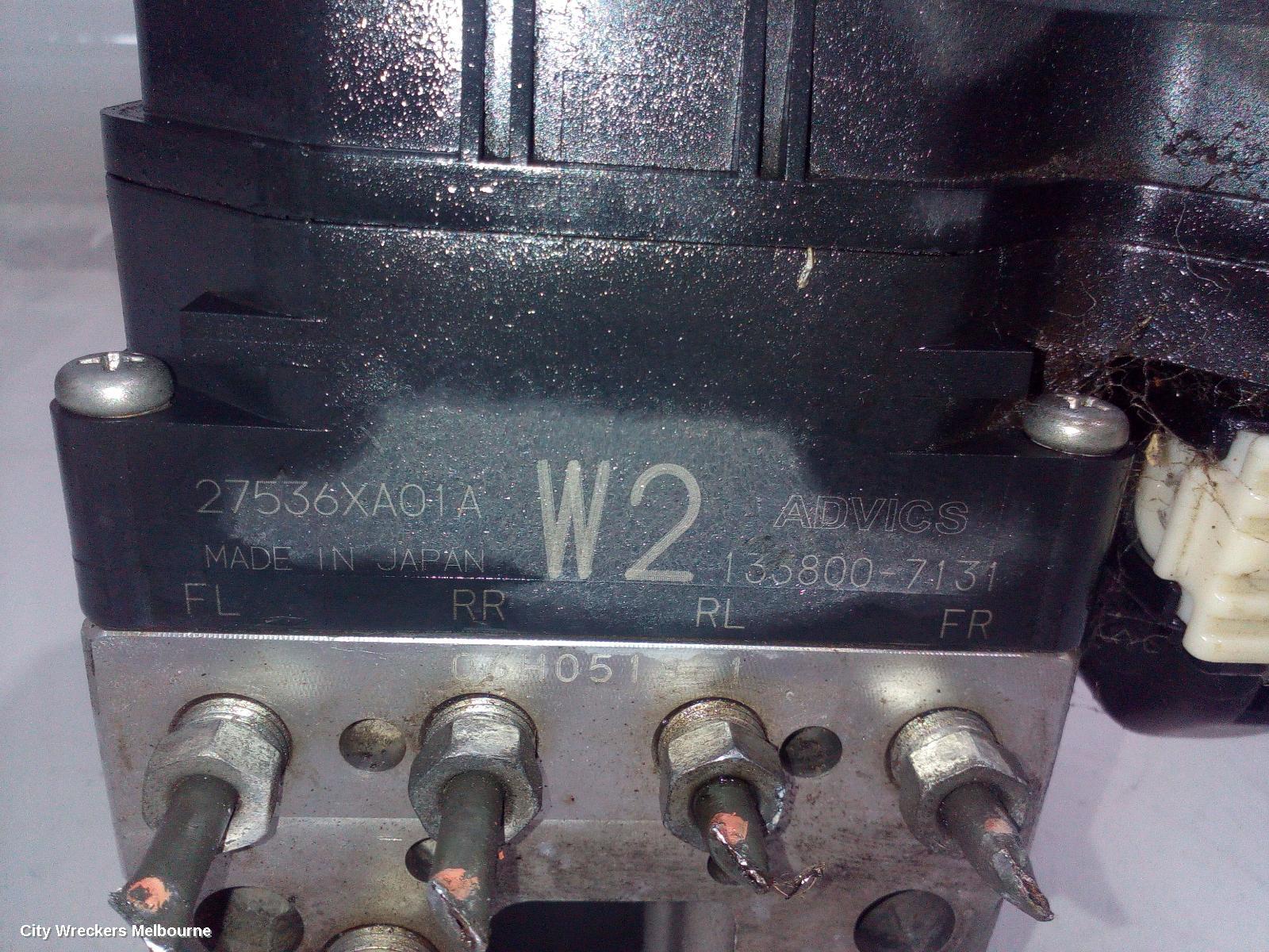 SUBARU TRIBECA ABS PUMP/MODULATOR, B9, XA01A, 06/2006 - 03/2008