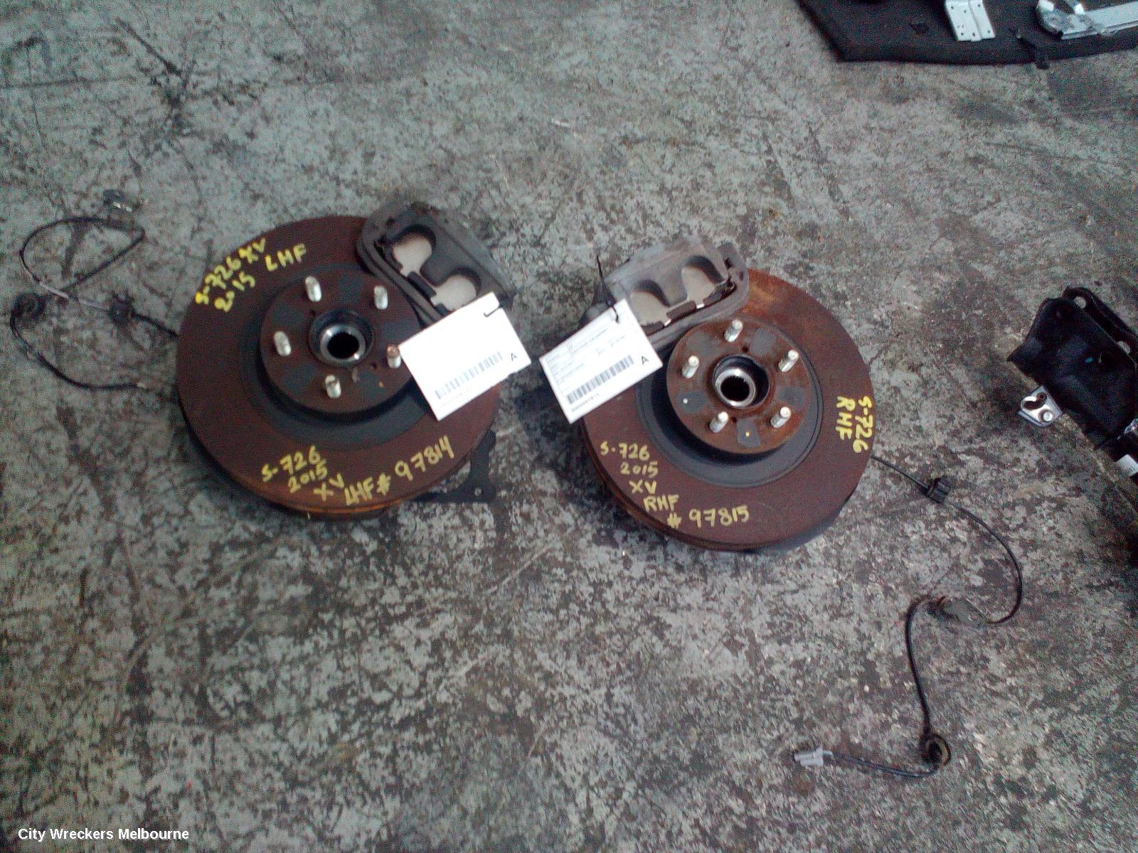 SUBARU XV LEFT FRONT HUB ASSEMBLY, G4X, 10/2013 - 04/2017