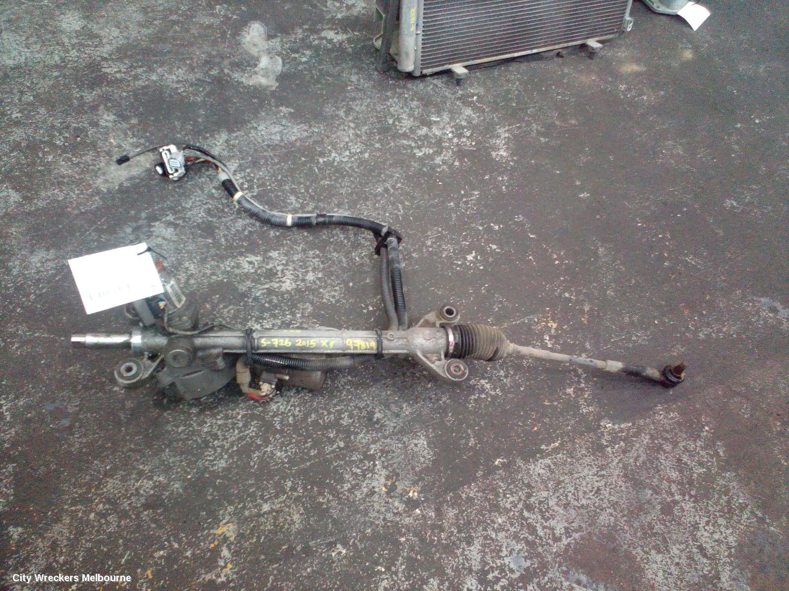 SUBARU XV STEERING BOX/RACK, G4X, FJ160, 08/2011 - 04/2017