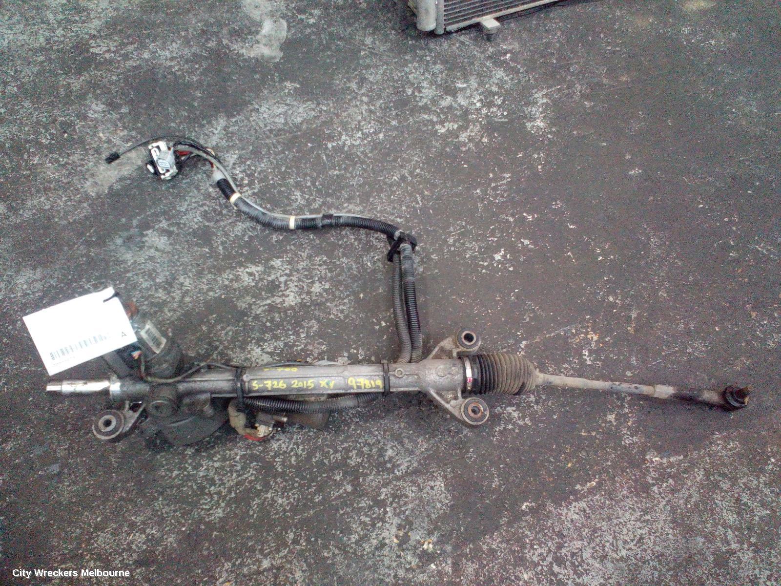SUBARU XV STEERING BOX/RACK, G4X, FJ160, 08/2011 - 04/2017