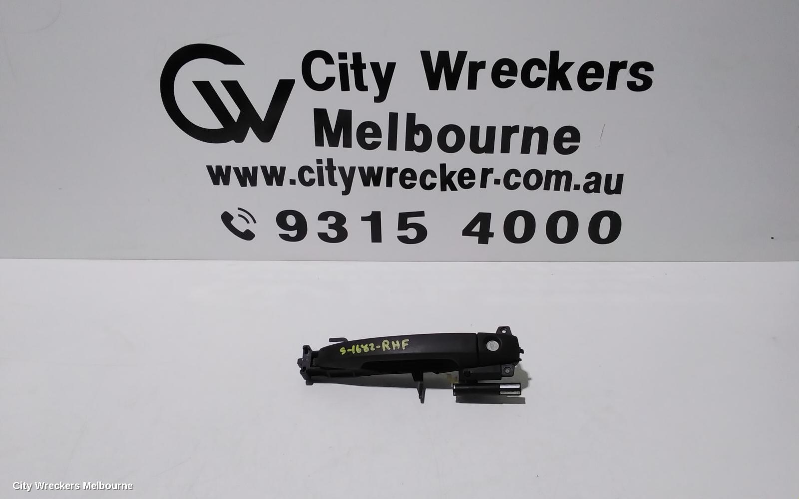 SUBARU FORESTER DOOR HANDLE, OUTER, RH FRONT/RH REAR, BLACK, SH, 03/2008 - 08/2012