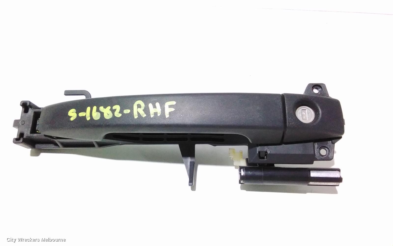 SUBARU FORESTER DOOR HANDLE, OUTER, RH FRONT/RH REAR, BLACK, SH, 03/2008 - 08/2012