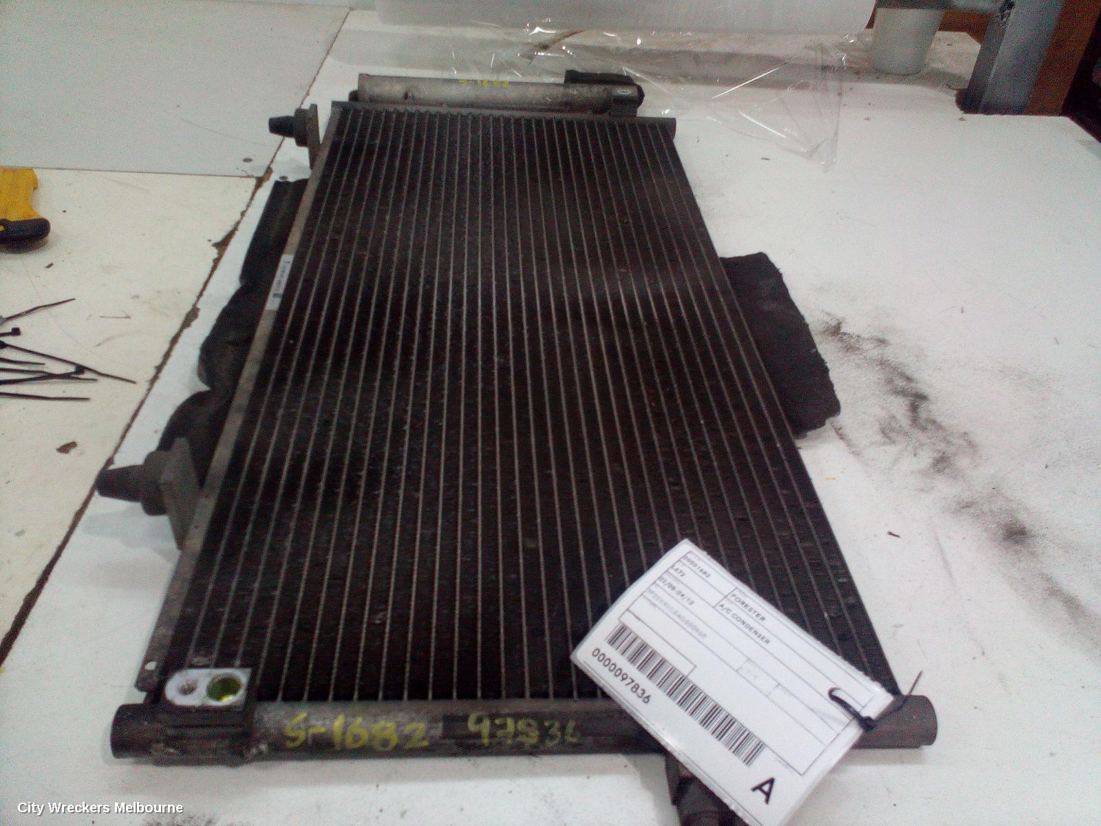 SUBARU FORESTER A/C CONDENSER, 02/2008 - 04/2010