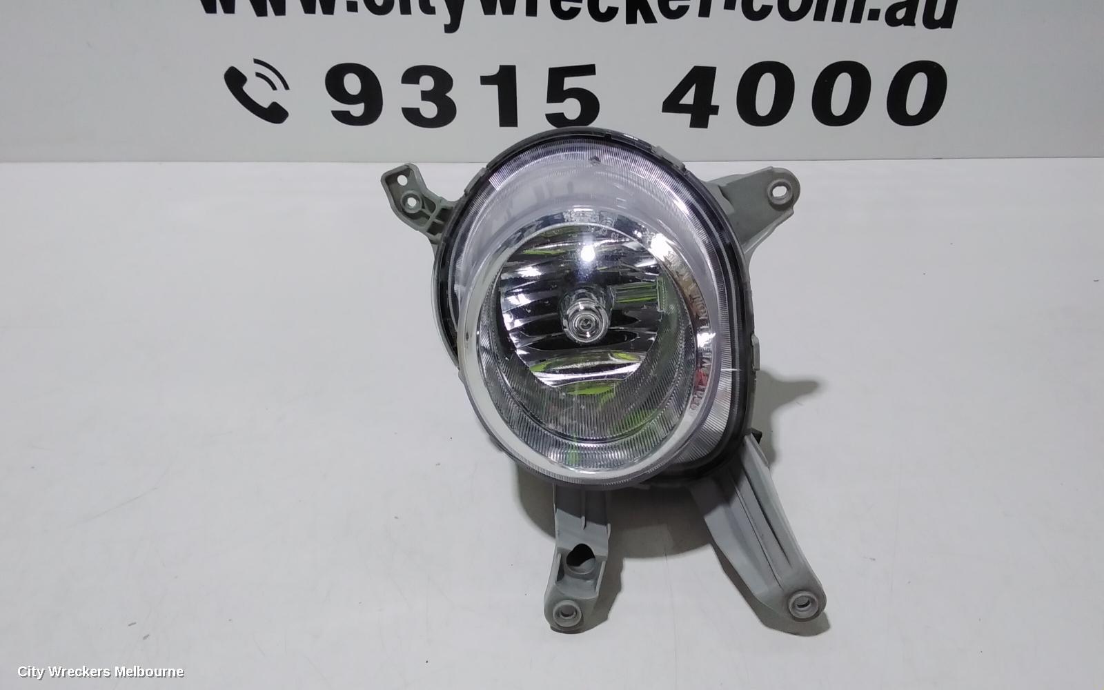 HYUNDAI VELOSTER LEFT INDICATOR/FOG/SIDE, BUMPER FOGLAMP, FS, TURBO TYPE, 07/2012 - 02/2018