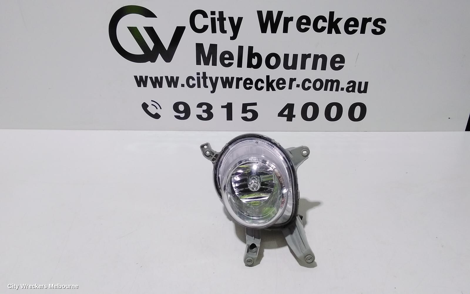 HYUNDAI VELOSTER LEFT INDICATOR/FOG/SIDE, BUMPER FOGLAMP, FS, TURBO TYPE, 07/2012 - 02/2018