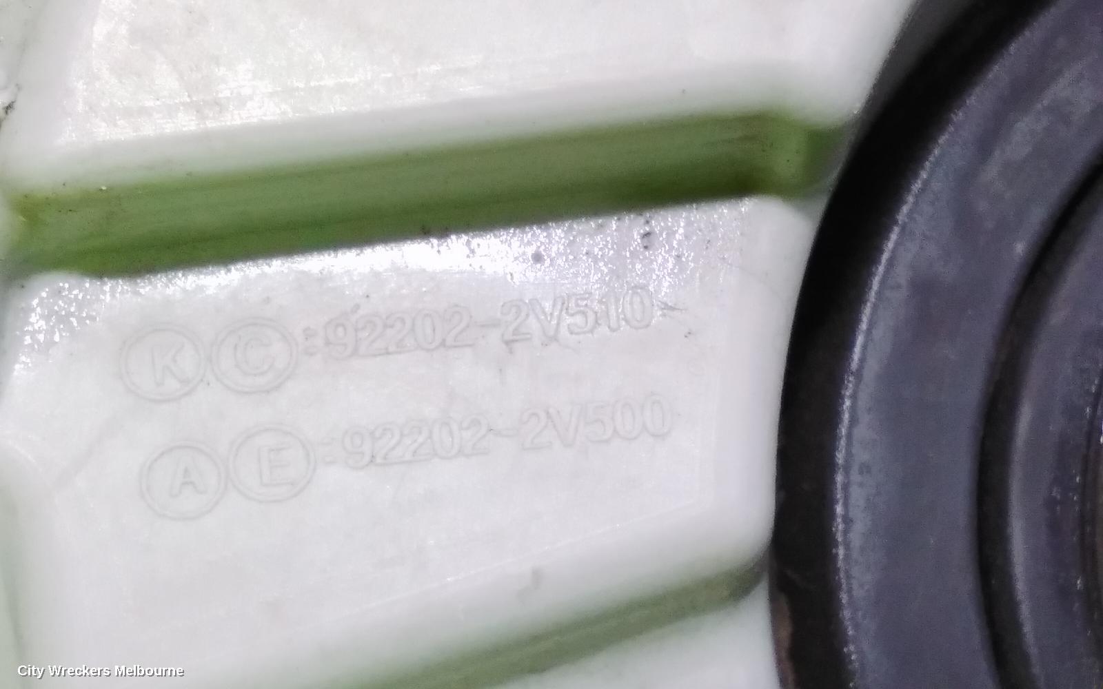 HYUNDAI VELOSTER RIGHT INDICATOR/FOG/SIDE, BUMPER FOGLAMP, FS, TURBO TYPE, 07/2012 - 02/2018