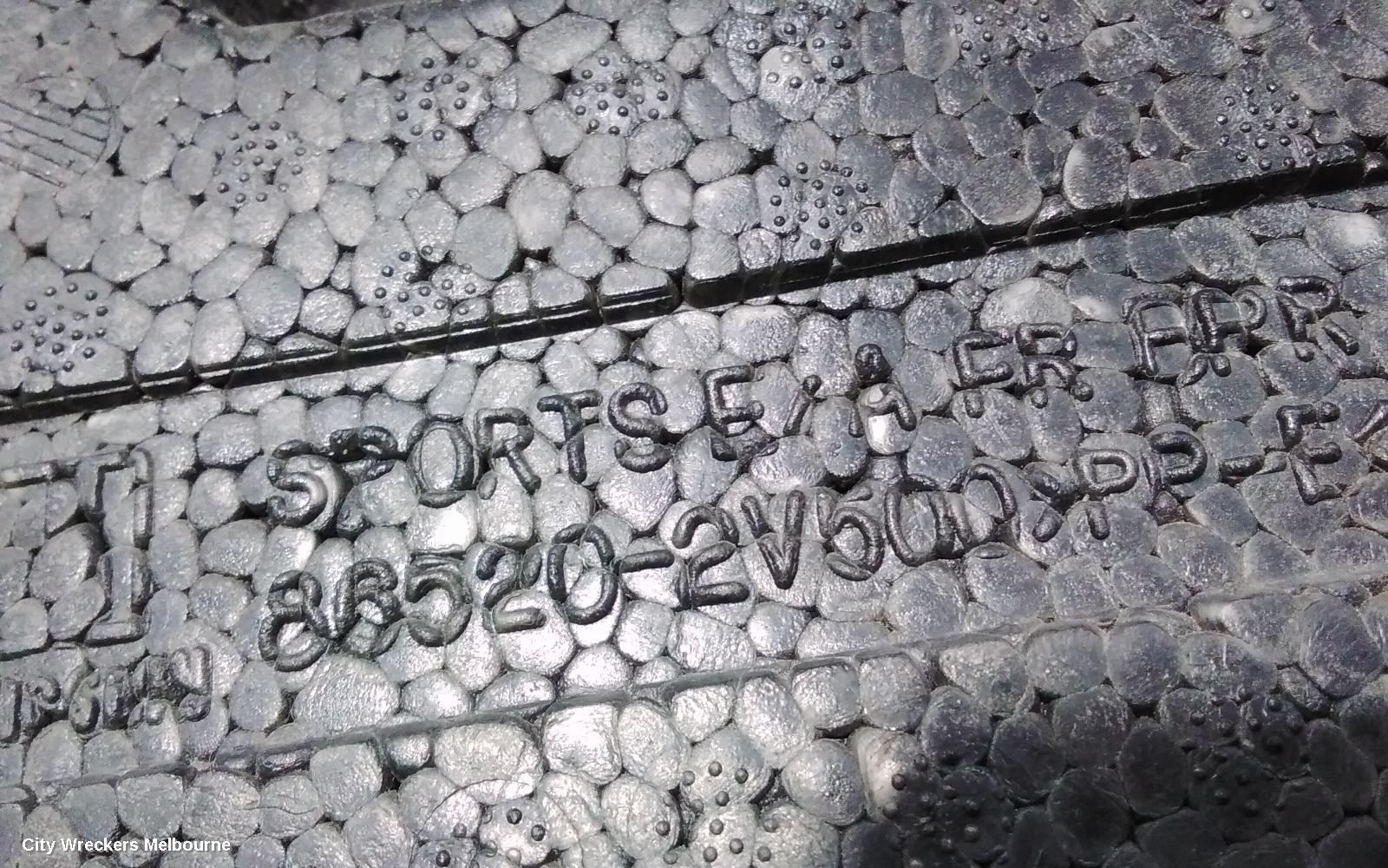 HYUNDAI VELOSTER F/BAR REINFORC/BRACK, ENERGY ABSORBER, FS, TURBO TYPE, 07/2012 - 02/2018