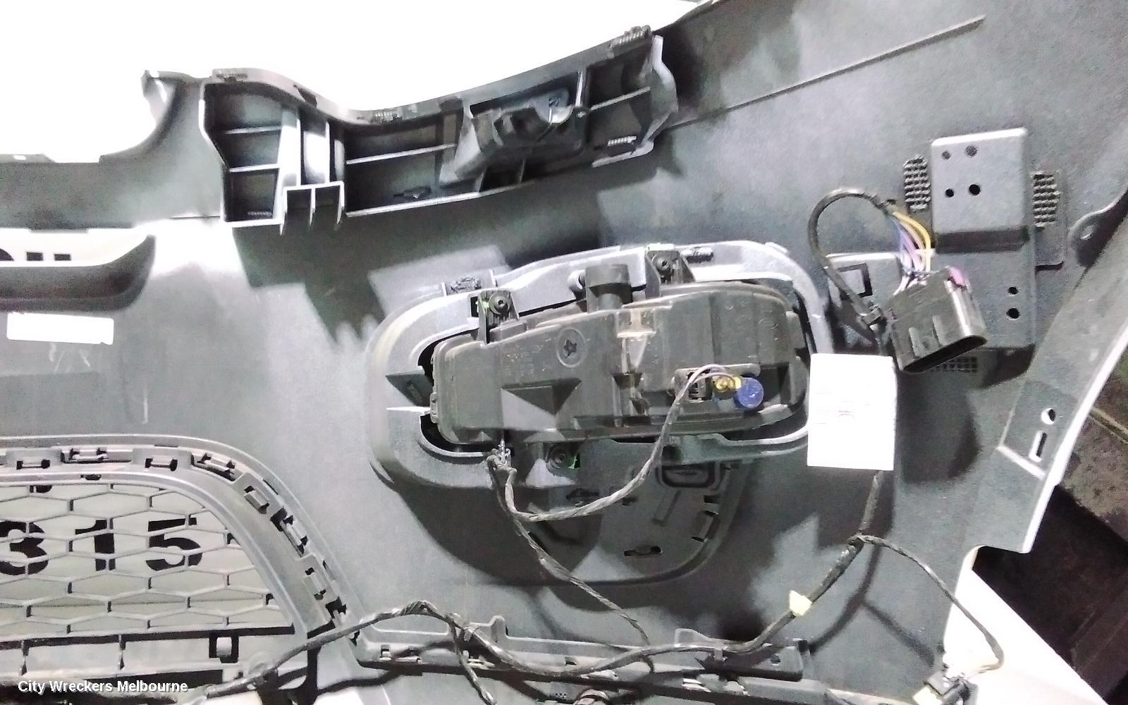 LAND ROVER DISCOVERY SPORT FRONT BUMPER, L550, NON PARK SENSOR, W/ HEADLAMP WASHER TYPE, 01/2015 - 06/2019