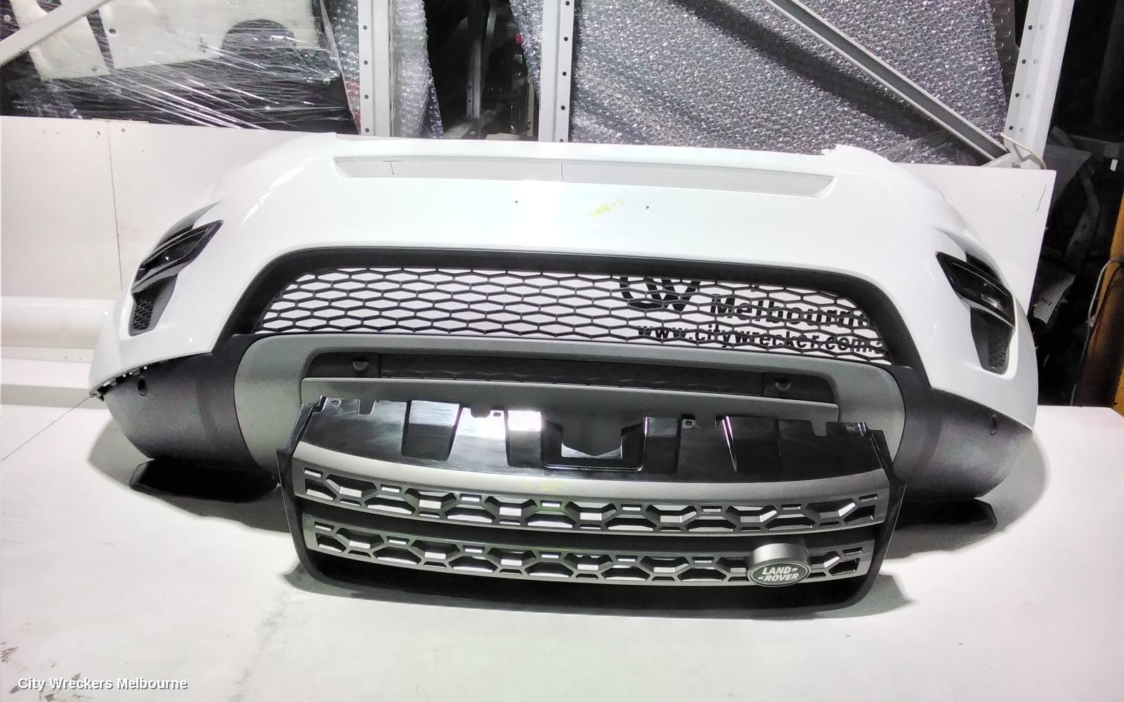 LAND ROVER DISCOVERY SPORT FRONT BUMPER, L550, NON PARK SENSOR, W/ HEADLAMP WASHER TYPE, 01/2015 - 06/2019
