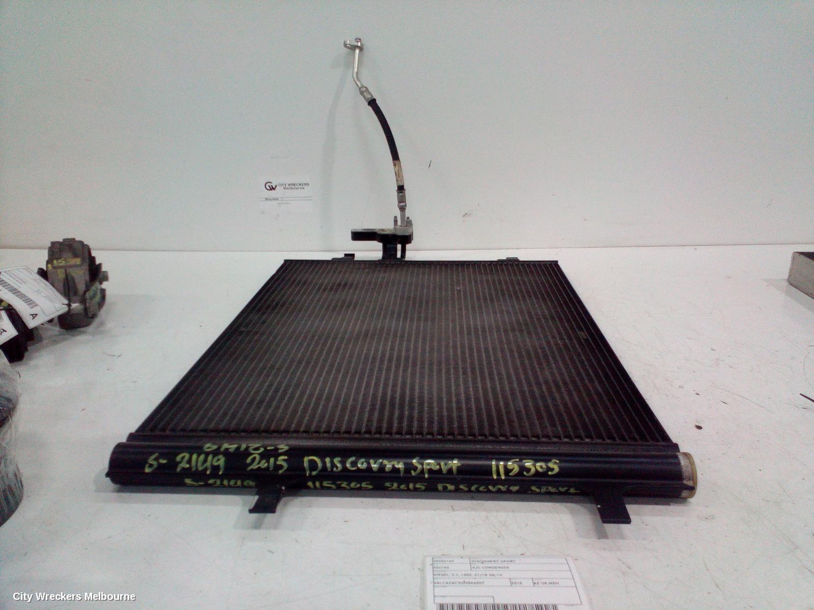 LAND ROVER DISCOVERY SPORT A/C CONDENSER, DIESEL, 2.2, L550, 01/2015 - 06/2016