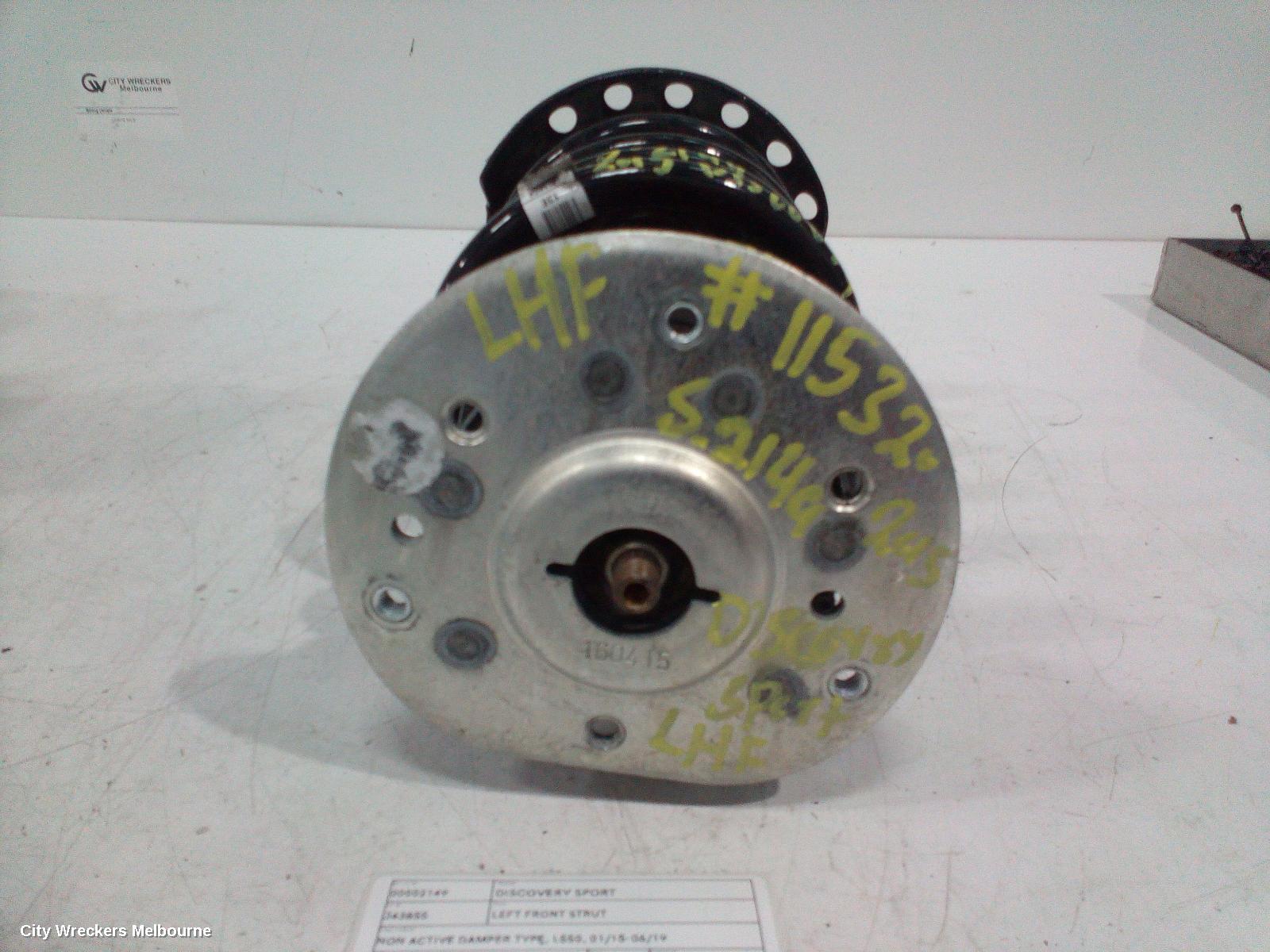 LAND ROVER DISCOVERY SPORT LEFT FRONT STRUT, NON ACTIVE DAMPER TYPE, L550, 01/2015 - 06/2019