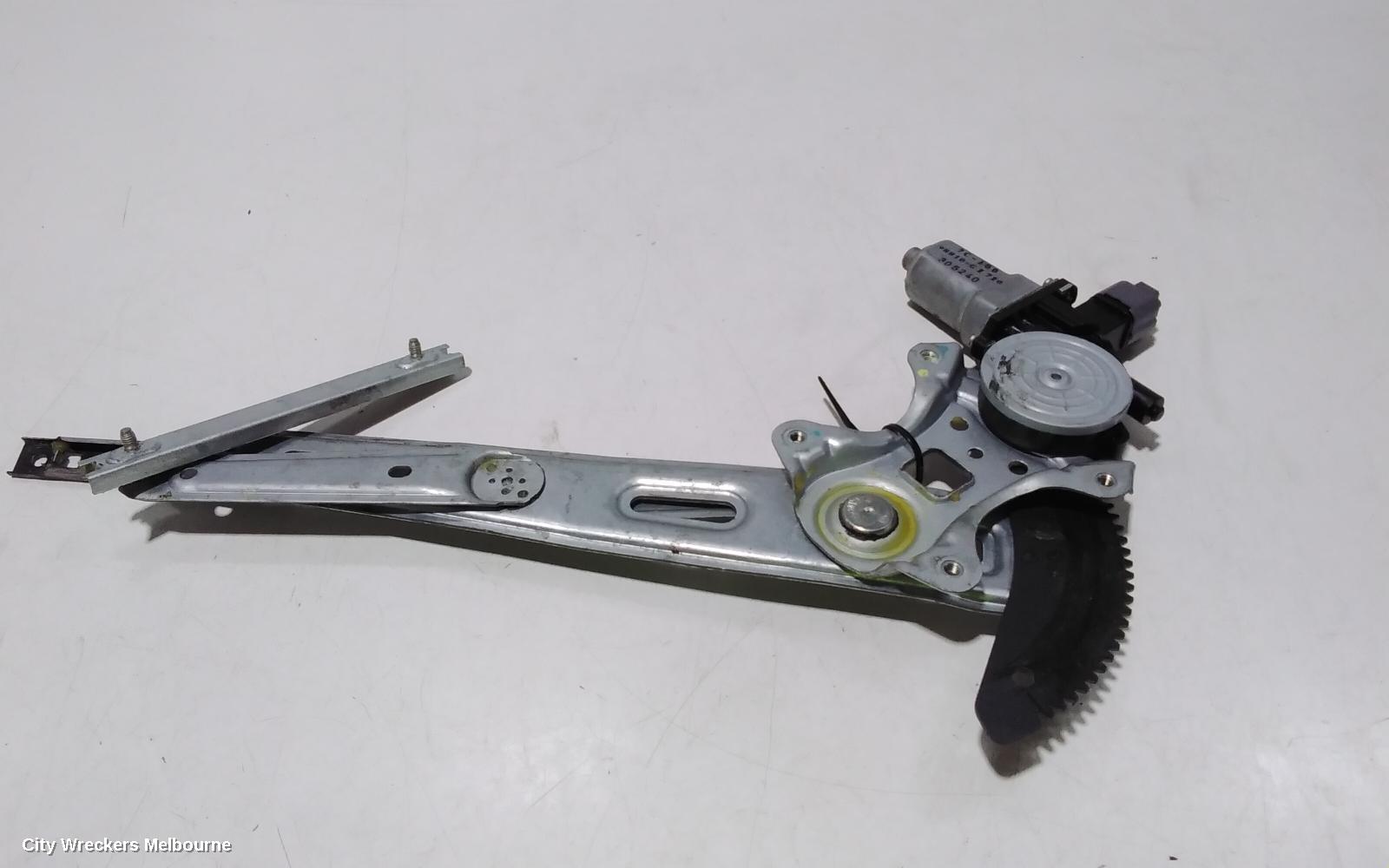 HOLDEN COLORADO LEFT FRONT WINDOW REG/MOTOR, RG, 06/2012 - 12/2020