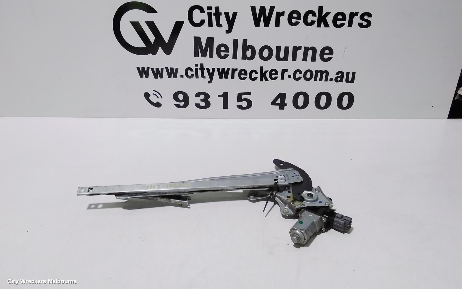 HOLDEN COLORADO LEFT FRONT WINDOW REG/MOTOR, RG, 06/2012 - 12/2020