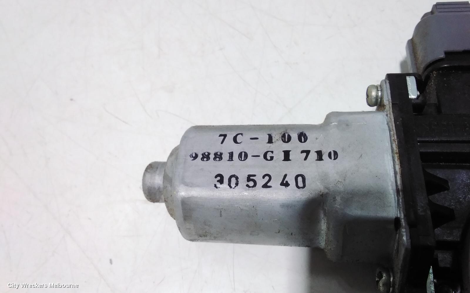 HOLDEN COLORADO LEFT FRONT WINDOW REG/MOTOR, RG, 06/2012 - 12/2020