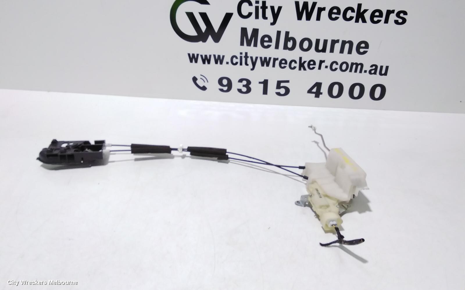 HOLDEN COLORADO DOOR/BOOT/GATE LOCK, LEFT FRONT DOOR LOCK, RG, 01/2012 - 12/2020
